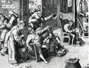 6. Extracción de la piedra de la locura, Brueghel el viejo